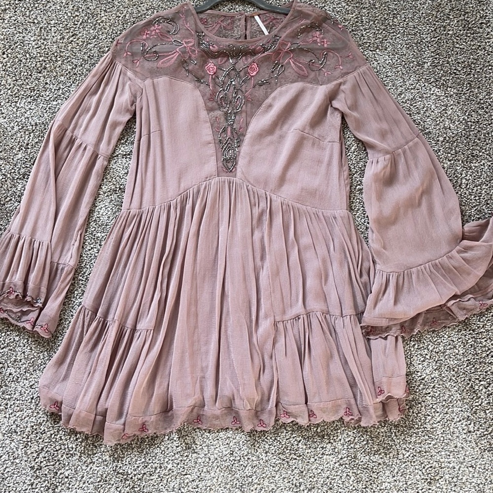 Free people rose dress